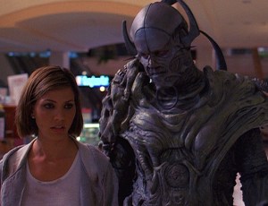 "He's right behind me, isn't he?"