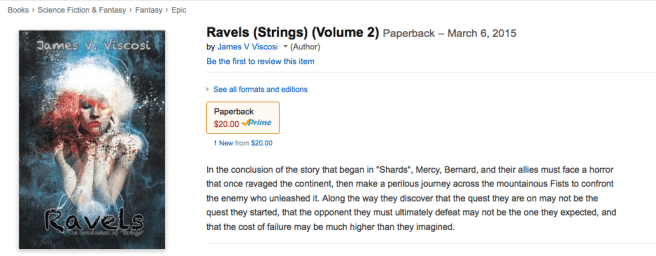 "Ravels", Now In Paperback